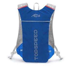 Sac à dos d'hydratation ultraléger 5L pour ados / adultes running & trail "Outdoor Inoxto - Topspeed" - Planète Rando