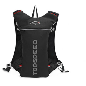 Sac à dos d'hydratation ultraléger 5L pour ados / adultes running & trail "Outdoor Inoxto - Topspeed" - Planète Rando