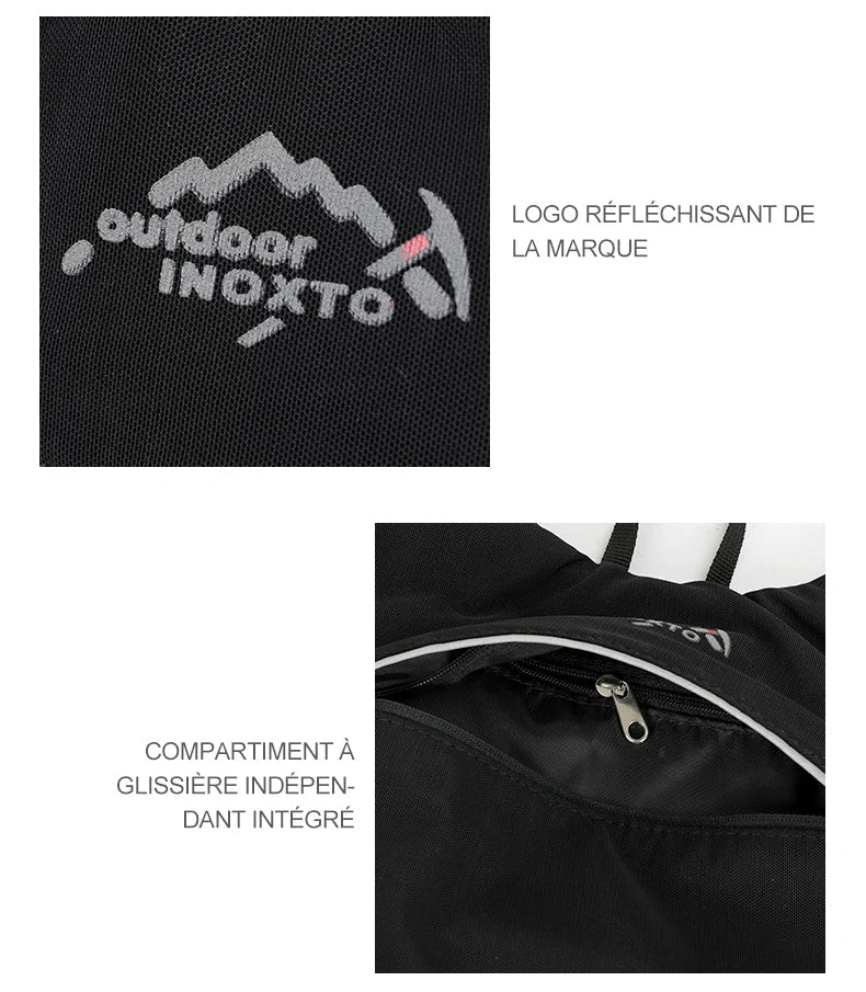 Sac à dos d'hydratation ultraléger 5L pour ados / adultes running & trail "Outdoor Inoxto - Topspeed" - Planète Rando