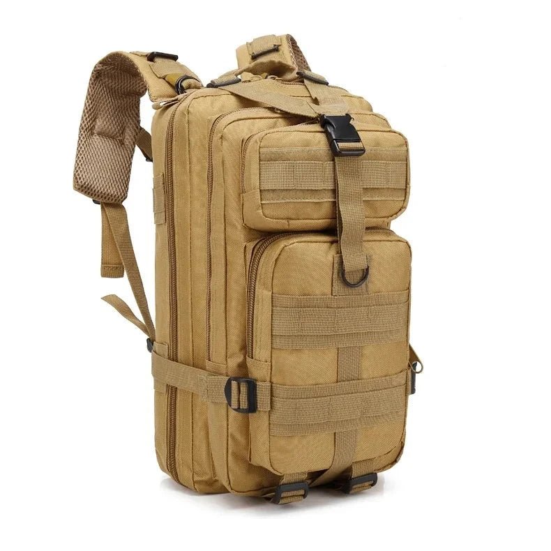 Sac à dos tactique, survie, EDC, bushcraft, chasse 900D avec système Molle "QT & QY - 3P Tactical Backpack 30L" - Planète Rando