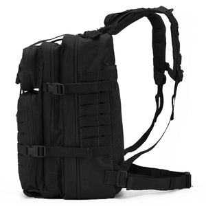 Sac à dos tactique, survie, EDC, bushcraft, chasse 900D avec système Molle "QT & QY - 3P Tactical Backpack 50L" - Planète Rando