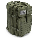 Sac à dos tactique, survie, EDC, bushcraft, chasse 900D avec système Molle "QT & QY - 3P Tactical Backpack 50L" - Planète Rando