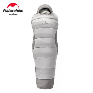 Sac de couchage en coton imperméable, léger pour la randonnée / bivouac / trekking 6°C Confort 1,5kg "Naturehike - P300" - Planète Rando