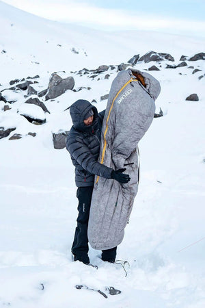 Sac de couchage en duvet de canard haute qualité ultralight 800FP à partir de 880g confort - 5°C / - 10°C "Iceflame - SD700 NXT" - Planète Rando