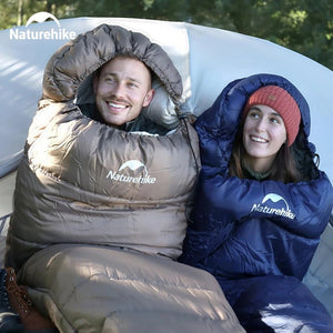 Sac de couchage synthétique en coton imperméable "Naturehike - MJ Series +4°C / - 5°C Confort" - Planète Rando