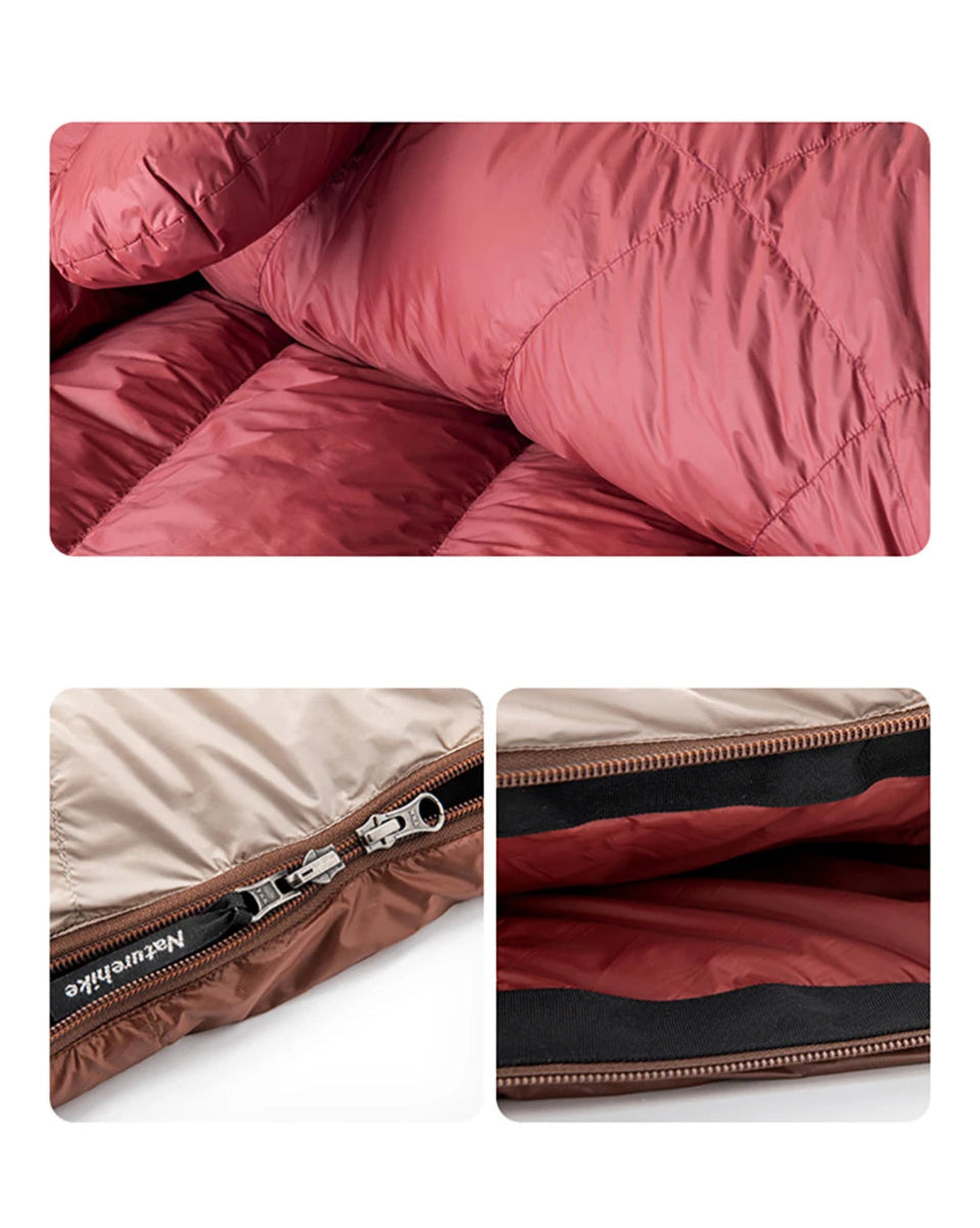 Sac de couchage ultraléger en Duvet de Canard 650FP à partir de 820g "Naturehike - Snowbird series" - Planète Rando