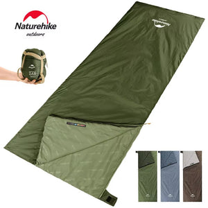 Sac de couchage ultralight & imperméable +15°C (à partir de 680g) "Naturehike - LW180" - Planète Rando