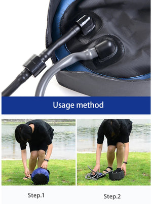 Sac de douche à pression portable pour camping en plein air 11L "Naturehike - Outdoor Shower" - Planète Rando