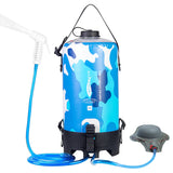 Sac de douche portable pour camping à pression en PVC 12L "Afishtour - Camping Shower Bag" - Planète Rando