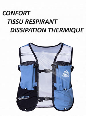 Sac d'hydratation pour le running et le trail 5L "Aonijie - C9113" - Planète Rando