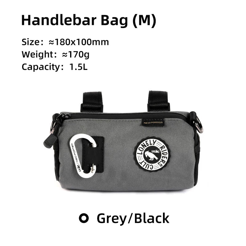 Sacoche de cyclisme étanche pour guidon et cadre de vélo, gravel, VTC, VTT à partir de 1L "Uläc - Handlebar Bag PB series" - Planète Rando