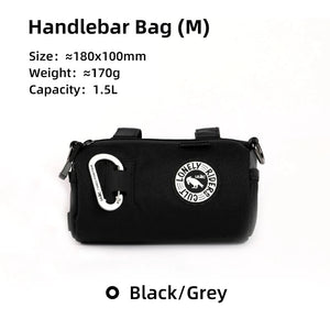 Sacoche de cyclisme étanche pour guidon et cadre de vélo, gravel, VTC, VTT à partir de 1L "Uläc - Handlebar Bag PB series" - Planète Rando