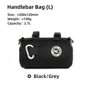 Sacoche de cyclisme étanche pour guidon et cadre de vélo, gravel, VTC, VTT à partir de 1L "Uläc - Handlebar Bag PB series" - Planète Rando