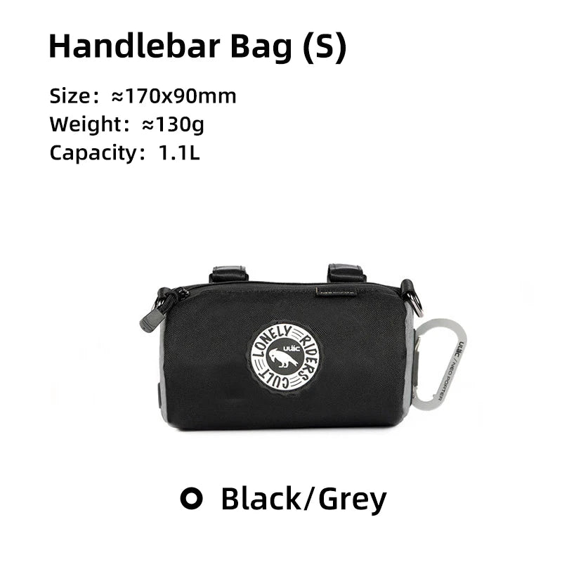 Sacoche de cyclisme étanche pour guidon et cadre de vélo, gravel, VTC, VTT à partir de 1L "Uläc - Handlebar Bag PB series" - Planète Rando