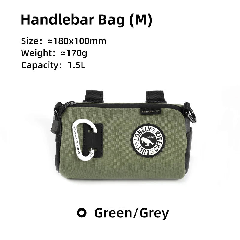 Sacoche de cyclisme étanche pour guidon et cadre de vélo, gravel, VTC, VTT à partir de 1L "Uläc - Handlebar Bag PB series" - Planète Rando