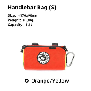 Sacoche de cyclisme étanche pour guidon et cadre de vélo, gravel, VTC, VTT à partir de 1L "Uläc - Handlebar Bag PB series" - Planète Rando