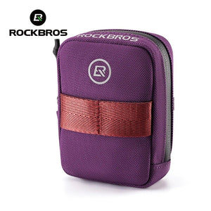 Sacoche de selle pour vélo, mini, léger, portable et tendance 45g "Rockbros - F006" - Planète Rando