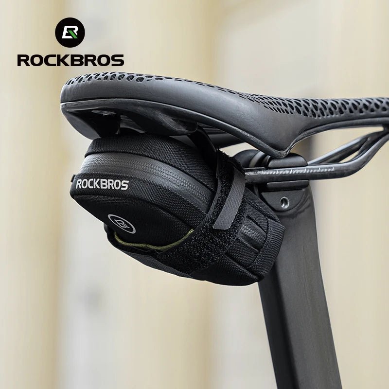 Sacoche de selle pour vélo, mini, léger, portable et tendance 45g "Rockbros - F006" - Planète Rando