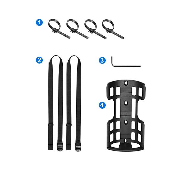 Sacoche de vélo 100% imperméable sur fourche de vélo 5L "NEWBOLER - BAG204" - Planète Rando