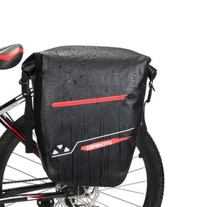 Sacoche de vélo pour support arrière 30L "Kemi Moto - H0305 - 01501BK" - Planète Rando