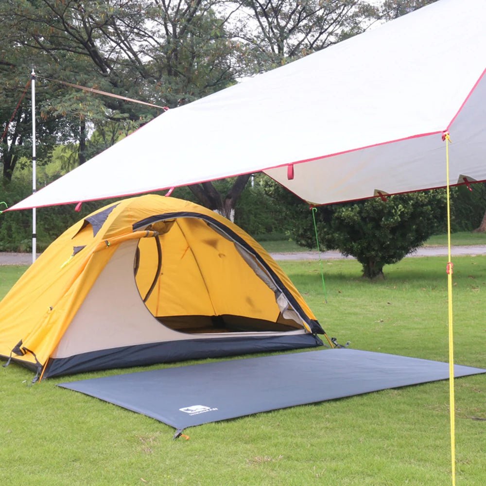 Tapis de sol / tarp imperméable de randonnée, anti - uv pour le bivouac et camping "Hikeman - footprint" - Planète Rando