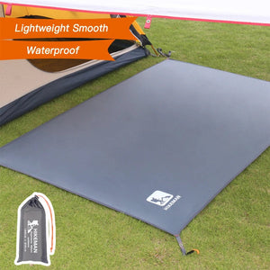 Tapis de sol / tarp imperméable de randonnée, anti - uv pour le bivouac et camping "Hikeman - footprint" - Planète Rando