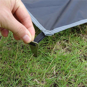 Tapis de tente / couverture camping imperméable avec piquet "Top Lander - Peak Sd100" - Planète Rando