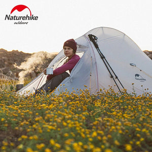 Tente à double - parois ultralégère pour la randonnée, le trekking, le bivouac 2 personnes 930g "Naturehike – Cloud Up Ultralight 10D" - Planète Rando