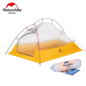 Tente à double - parois ultralégère pour la randonnée, le trekking, le bivouac 2 personnes 930g "Naturehike – Cloud Up Ultralight 10D" - Planète Rando