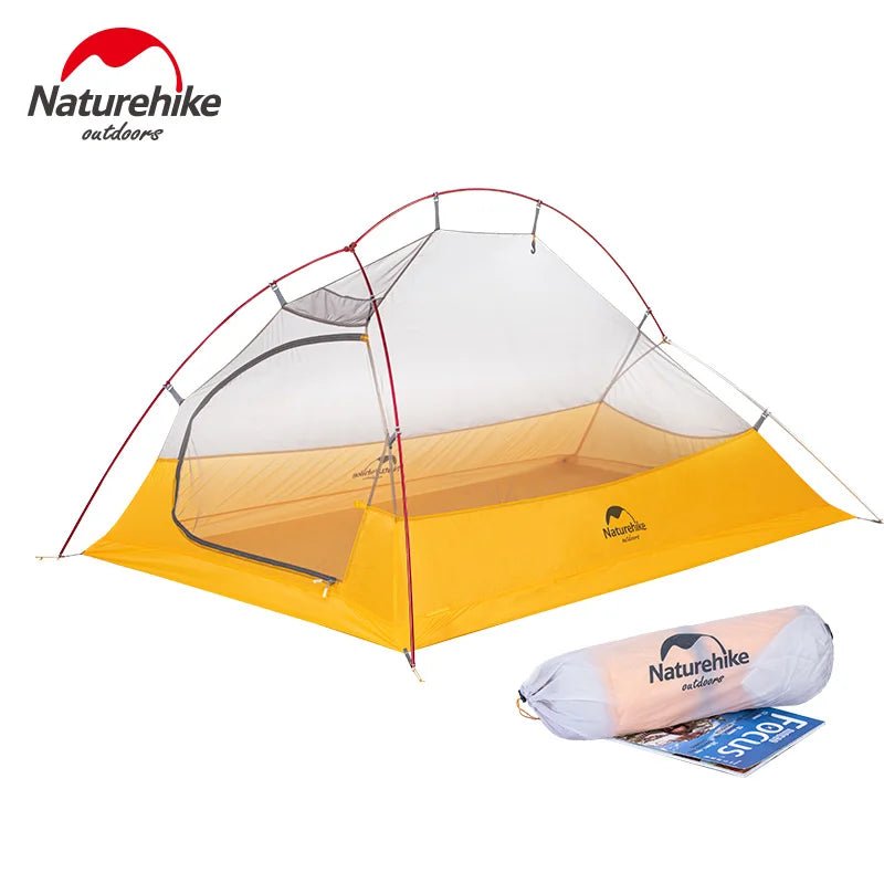 Tente à double - parois ultralégère pour la randonnée, le trekking, le bivouac 2 personnes 930g "Naturehike – Cloud Up Ultralight 10D" - Planète Rando