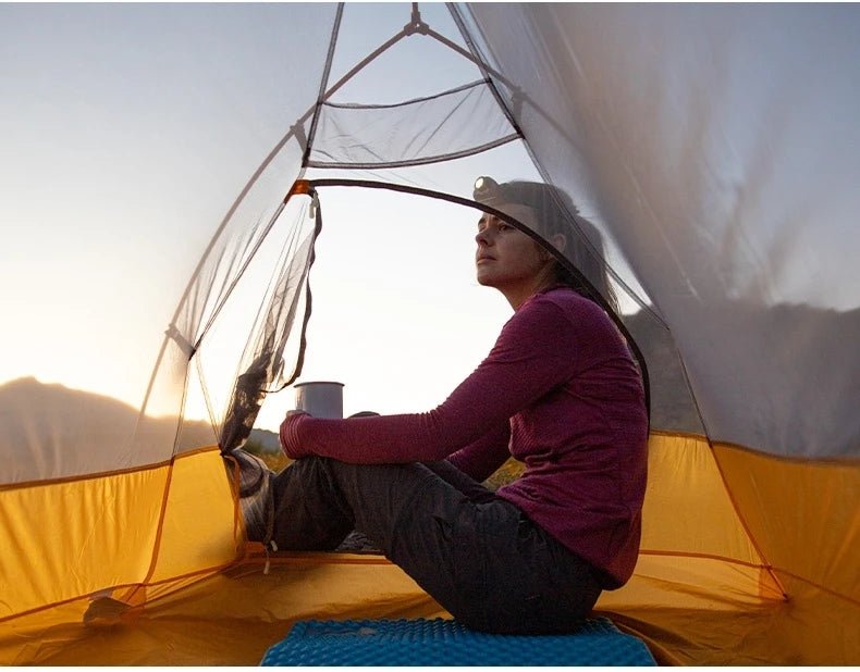 Tente à double - parois ultralégère pour la randonnée, le trekking, le bivouac 2 personnes 930g "Naturehike – Cloud Up Ultralight 10D" - Planète Rando