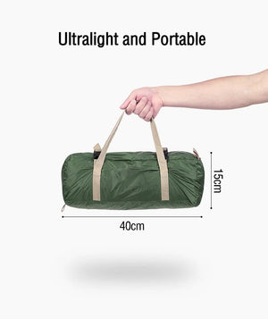 Tente randonnée / bikepacking ultralégère à double - parois 1,3kg pour 1 personne "Naturehike - Spider 1" - Planète Rando