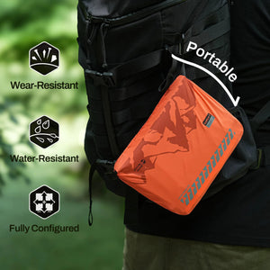 Trousse de premiers secours avec 38 configurations adapté au camping et voyage à partir de 580g "RHINO RESCUE - Outdoor Camping First Aid Kit" - Planète Rando