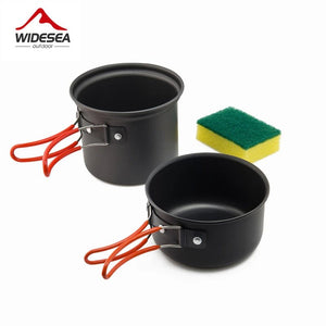 Ustensiles de cuisine, popote pour le camping, bivouac "Widesea - WSC101" - Planète Rando