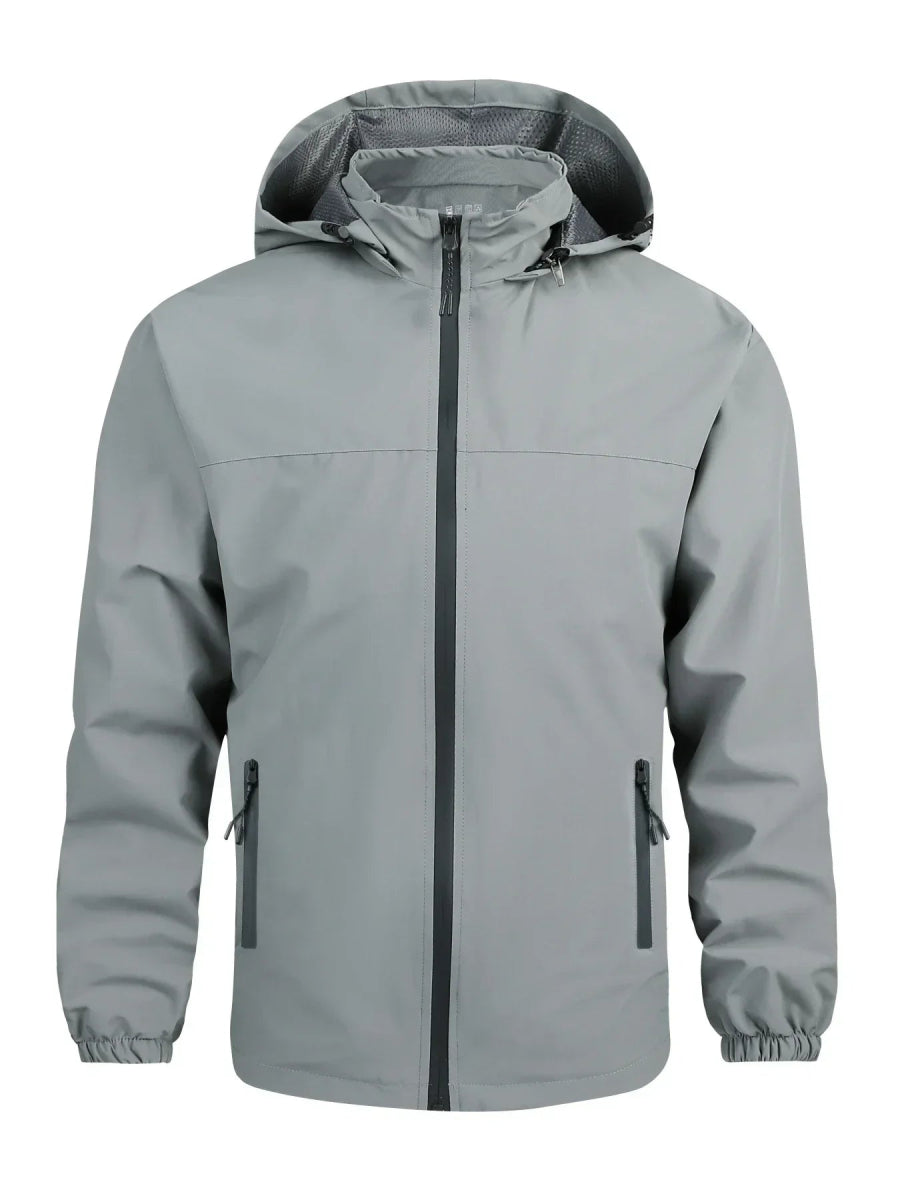 Veste coupe - vent, hardshell imperméable avec capuche amovible "Flycat Outdoor - 2041" - Planète Rando