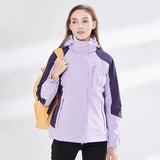 Veste de ski / hiver amovible 3 en 1 imperméable et coupe - vent pour femme "Trvlwego - Outdoor Sport" - Planète Rando