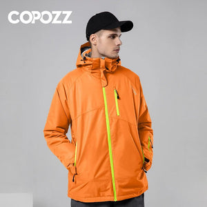 Veste de ski / manteau d'hiver chaud & imperméable pour homme "COPOZZ – SPT Ski suit" - Planète Rando