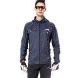 Veste de vélo à capuche ultra-légère / coupe-vent imperméable unisexe "MountainPeak MTP - N-1501" - Homme / S | Planète Rando