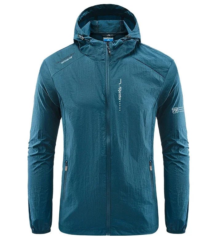 Veste déperlante, coupe - vent anti - UV ultra léger à capuche "Outdoor Top - 2328 Adventure Spirit" - Planète Rando