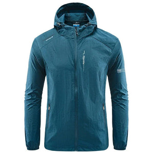 Veste déperlante, coupe - vent anti - UV ultra léger à capuche "Outdoor Top - 2328 Adventure Spirit" - Planète Rando