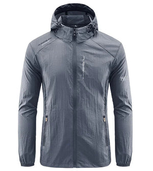 Veste déperlante, coupe - vent anti - UV ultra léger à capuche "Outdoor Top - 2328 Adventure Spirit" - Planète Rando