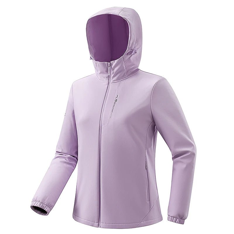 Veste polaire / Softshell coupe - vent et déperlante pour femme 600g "JNLN - All In Fist" - Planète Rando