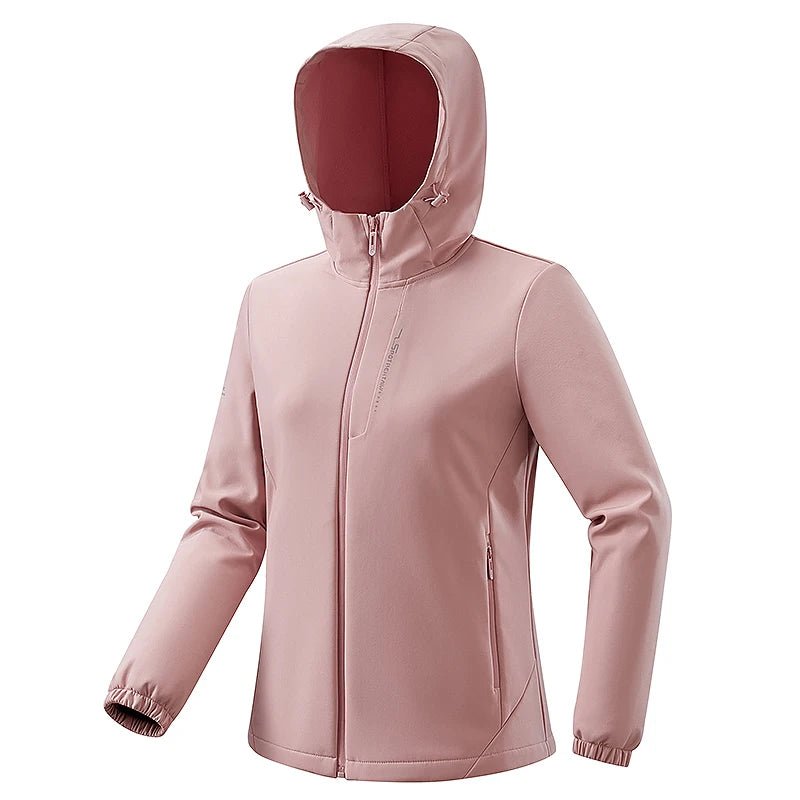 Veste polaire / Softshell coupe - vent et déperlante pour femme 600g "JNLN - All In Fist" - Planète Rando