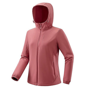 Veste polaire / Softshell coupe - vent et déperlante pour femme 600g "JNLN - All In Fist" - Planète Rando