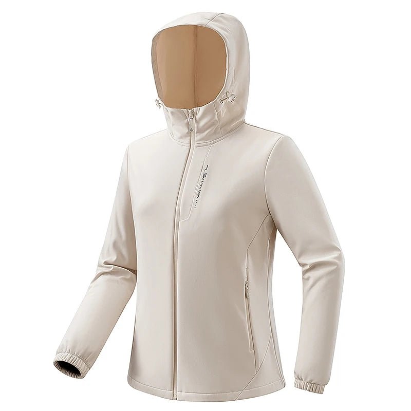 Veste polaire / Softshell coupe - vent et déperlante pour femme 600g "JNLN - All In Fist" - Planète Rando