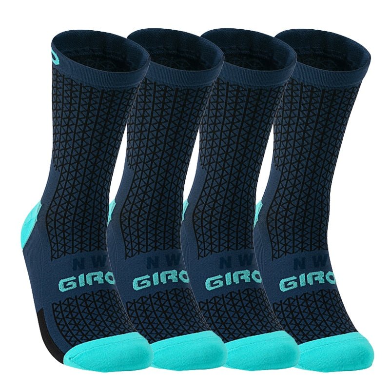 4 paires de chaussettes de sport pour hommes et femmes "NW-GIRO" - 4 pairs - J | Planète Rando