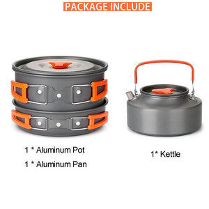 Kit d'ustensiles de cuisine pour le camping et barbecue "Jo Camping - BBQ" - | Planète Rando