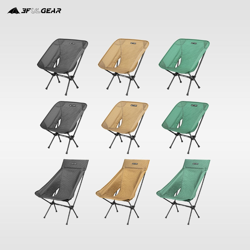 Chaise pliante en aluminium portable & ultraléger "3F UL GEAR - Picnic chair" - | Planète Rando