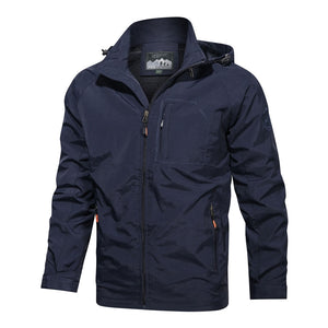 La veste outdoor marine à capuche pour homme "King Billion - JK8689".