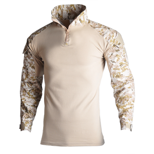 Chemise tactique de combat militaire / Airsoft "HAN WILD - G2 Frog Suit" - Desert digital / S | Planète Rando